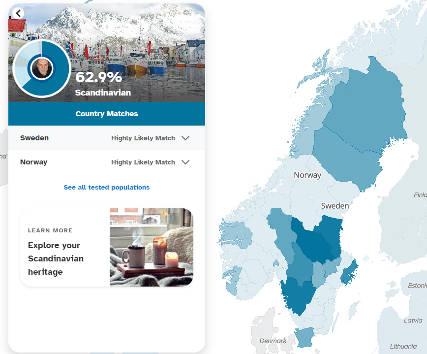 Scandinavia Breakdown